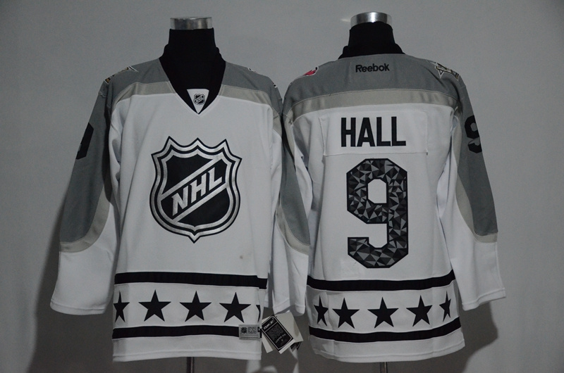 2017 NHL #9 Hall white  All Star jerseys
